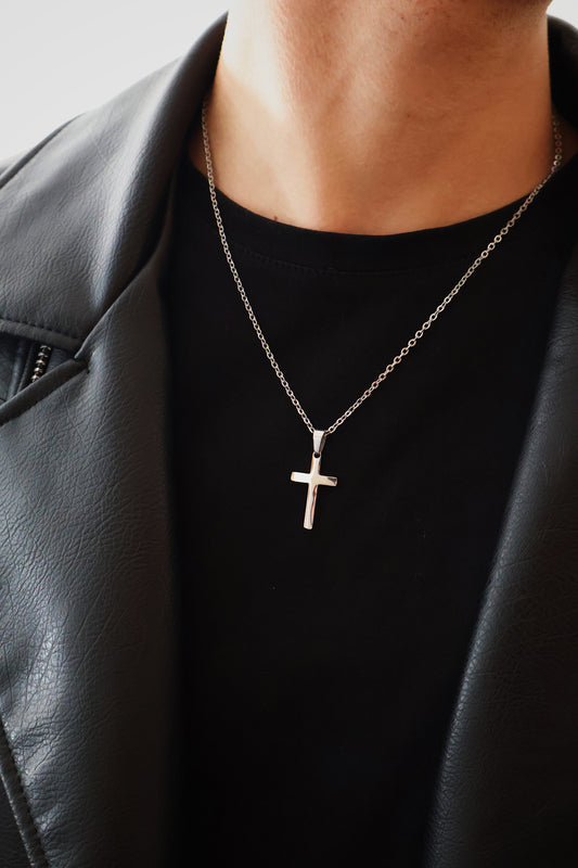 SILVER ICON CROSS
